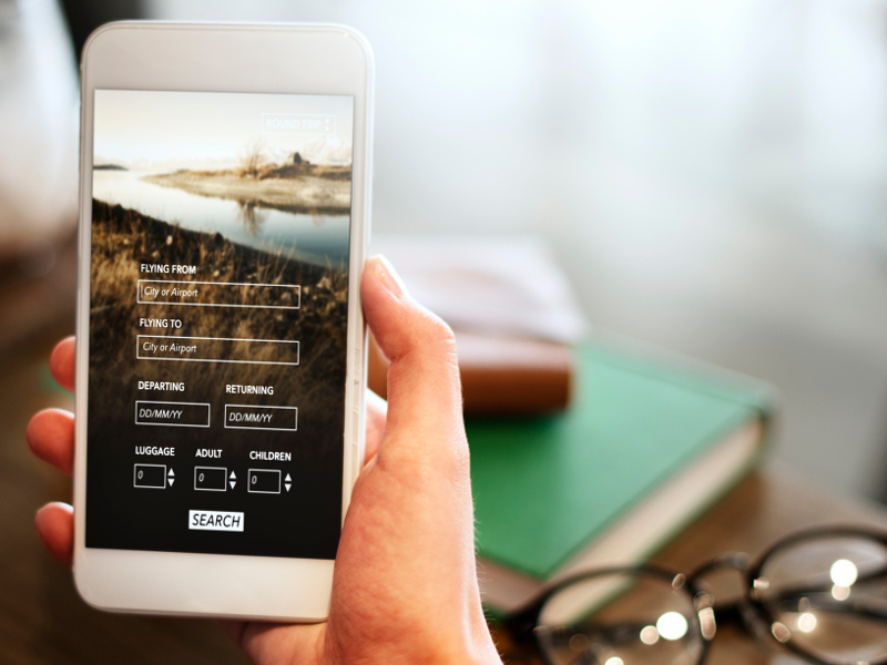 flight booking mobile