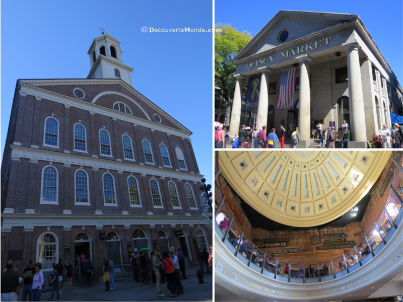 Quincy Market along the Freedom Trail