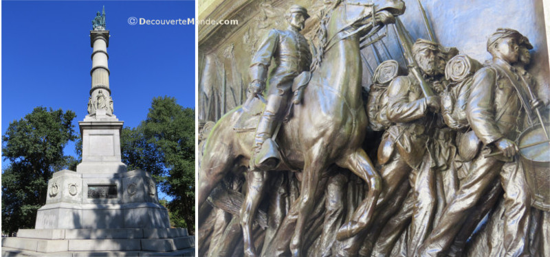 The Black Heritage Memorial along Boston's Freedom Trail