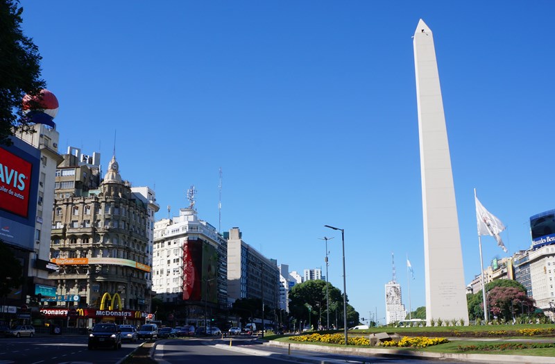 Obelisk Argentina Downtown Argentina