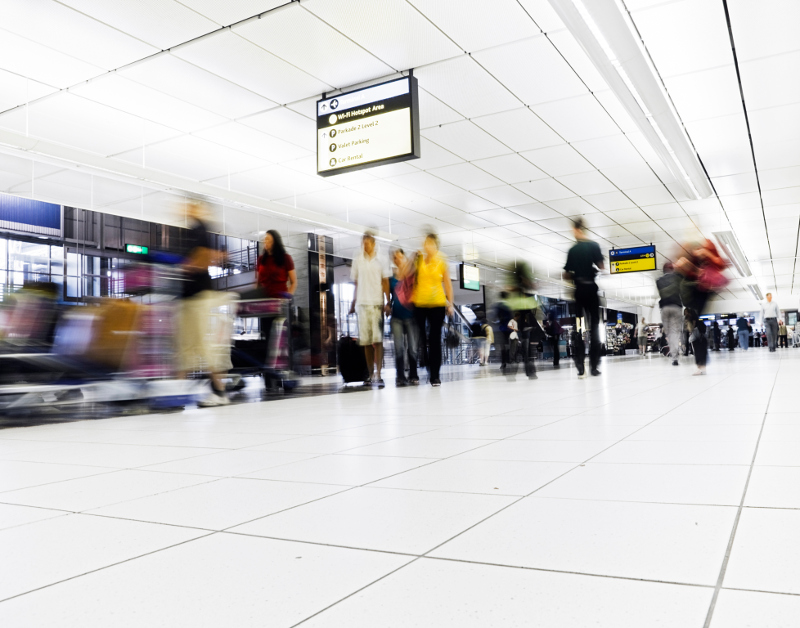 temps réduit aux aéroports pour Nexus