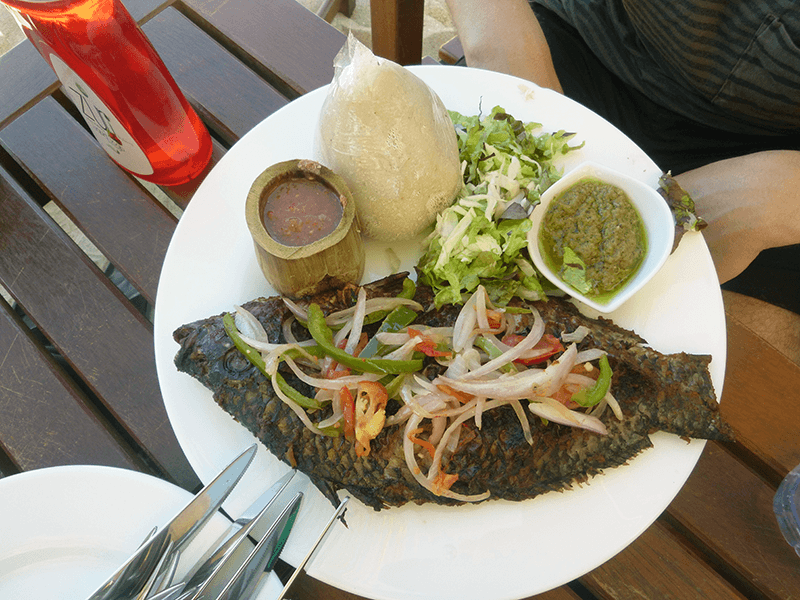 Tilapia at Ada Foah