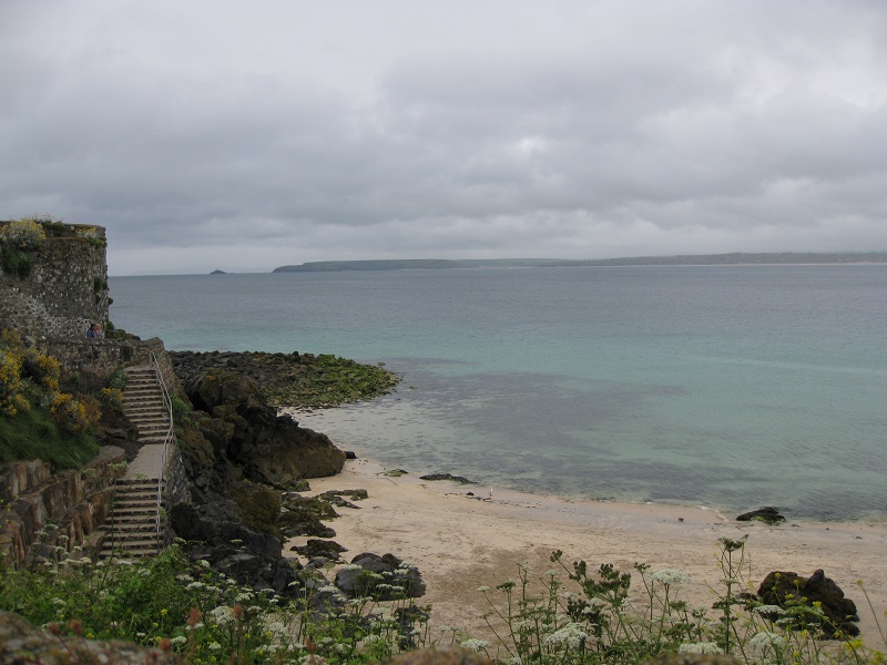 A beach in Cornwall, England