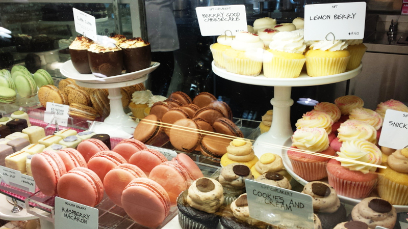 Pastries at Dean and Deluca Market