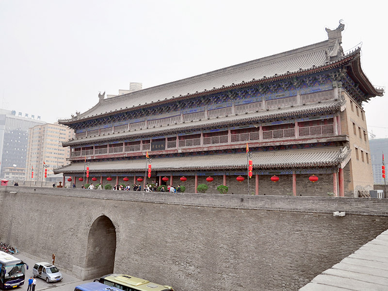 Protective wall at Great Wall of China