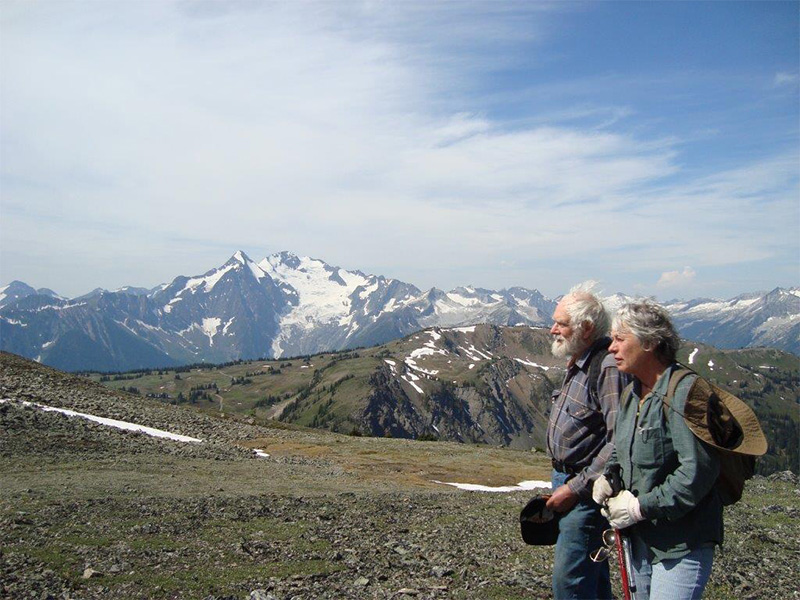 Ken et Irene en voyage en Californie.