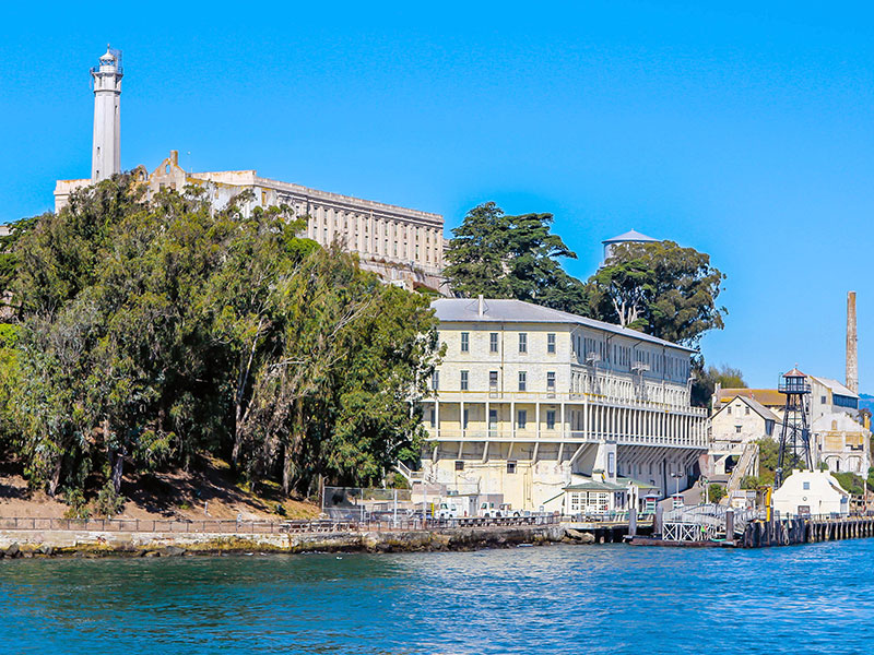 Alcatraz island san Francisco top tourist sights