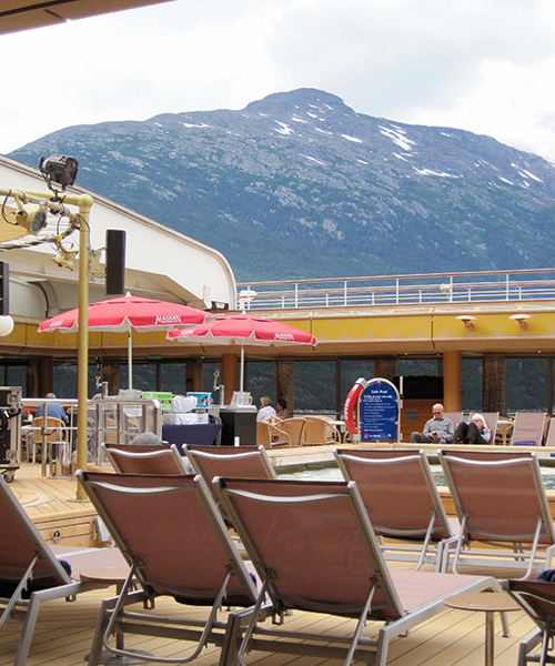 Alaskan Cruise Pool Deck