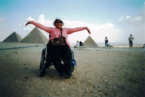 Tabassum pyramids of Geza Cairo Egypt 2007