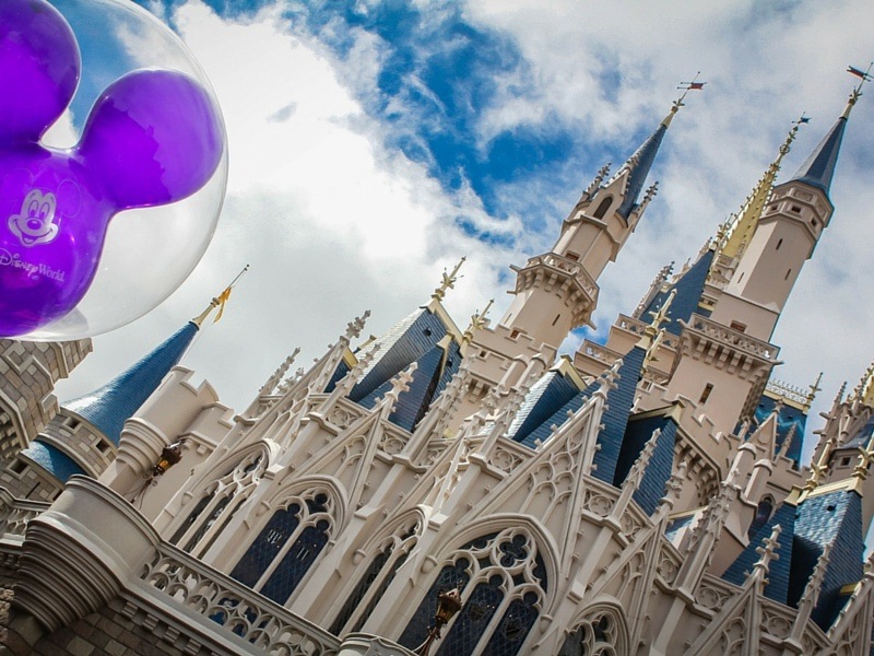 Cinderella’s castle Disney world