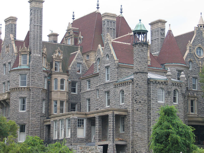 Boldt Castle on Heart Island, New York