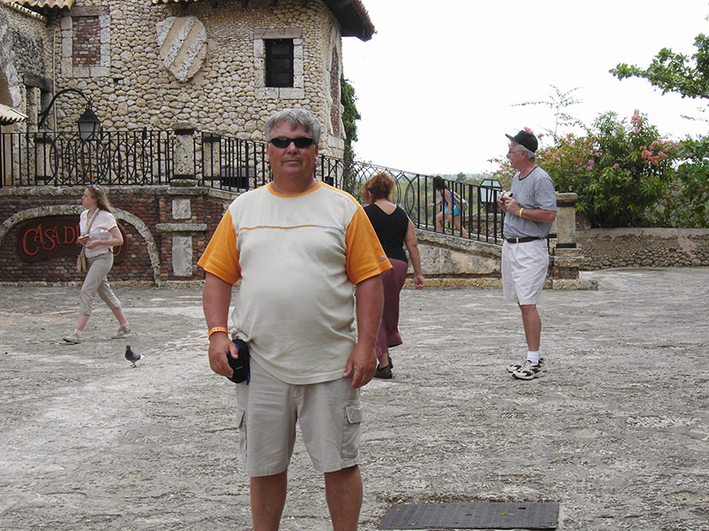 Senior tourist in La Romana
