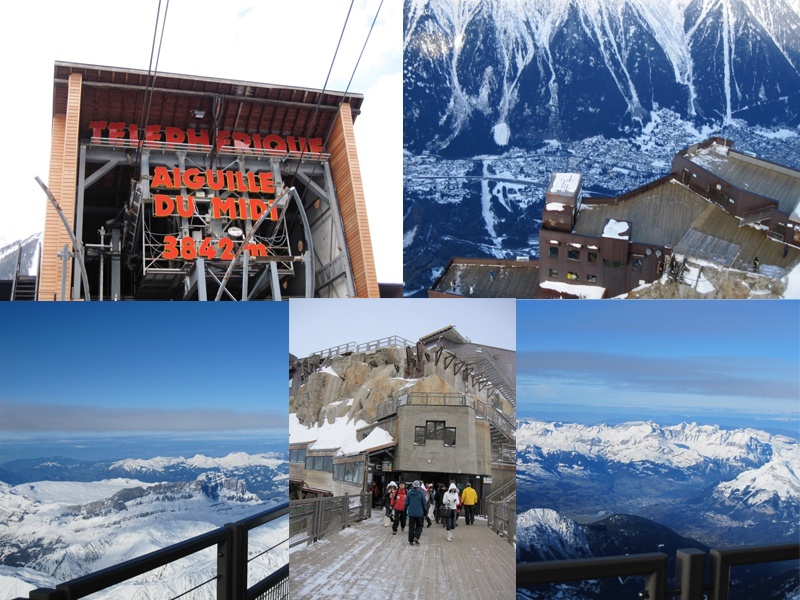 Le téléphérique de Chamonix vous transporte en altitude en quelques secondes 