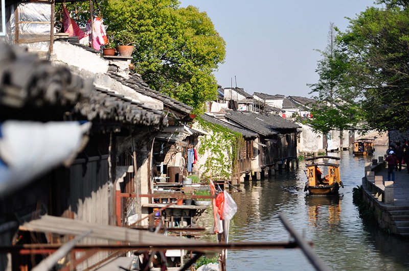 Rural village in Wuxi, China