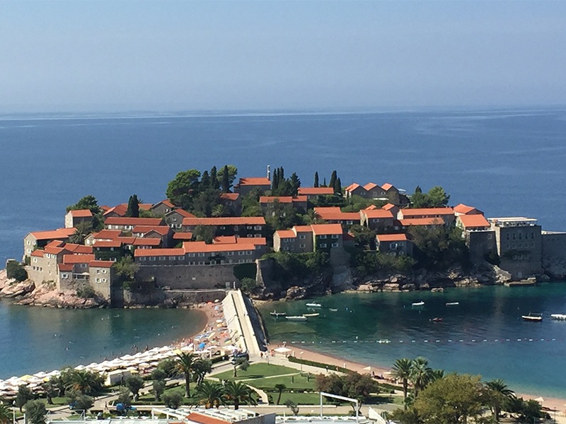 Sveti Stefan beach