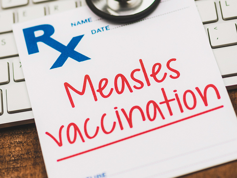 measles vaccination before you travel