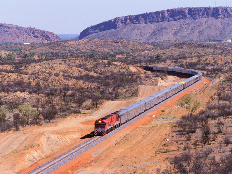 the ghan Australia luxury train travel