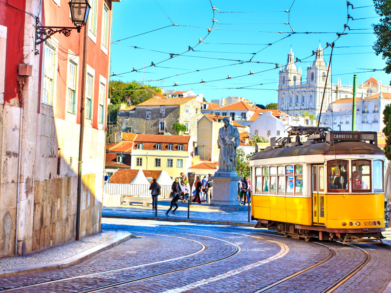 Lisbon Portugal tramway