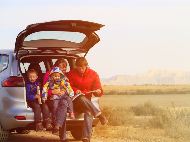 family car road trip