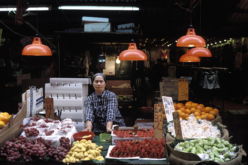 vegetarian food stall taiwan