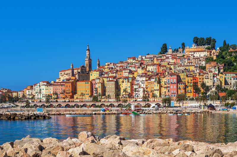 Menton French Riviera France