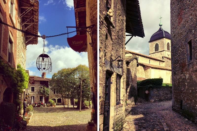 Pérouges Ain France