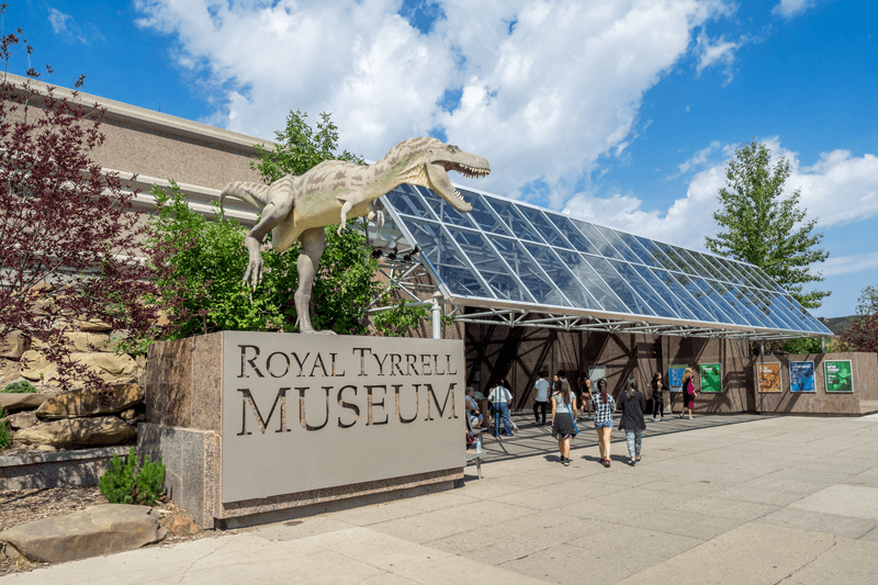 royal tyrell dinosaur museum alberta