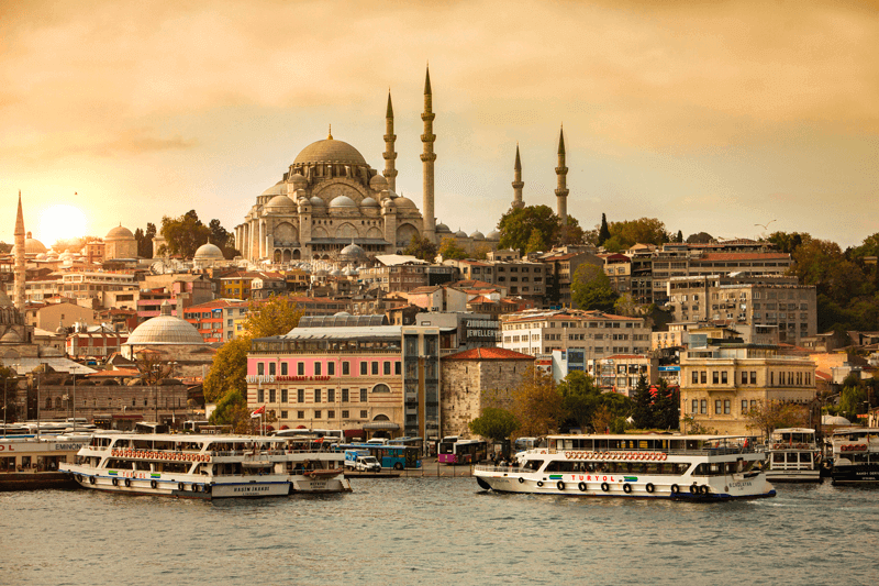 Istanbul Turkey by the water