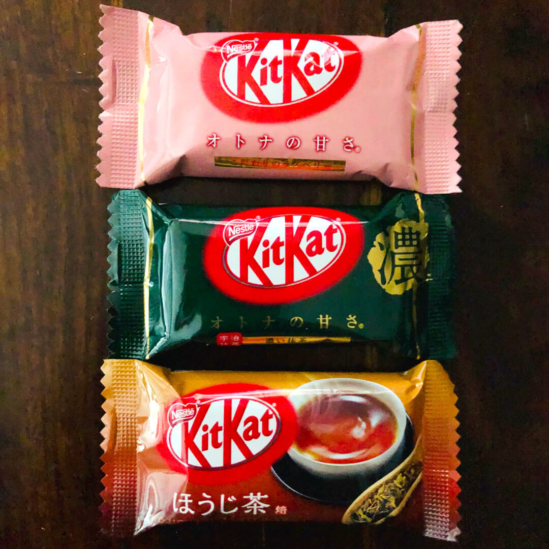 Kit-kat chocolates japan