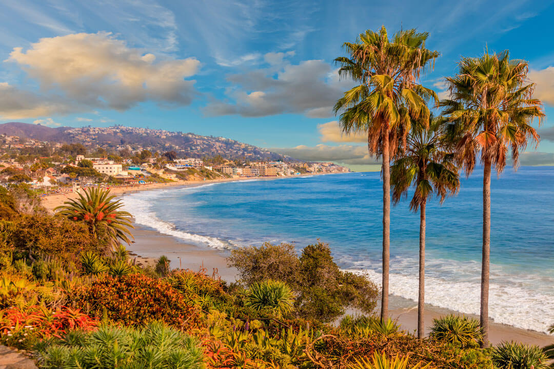 view of Laguna Beach, California