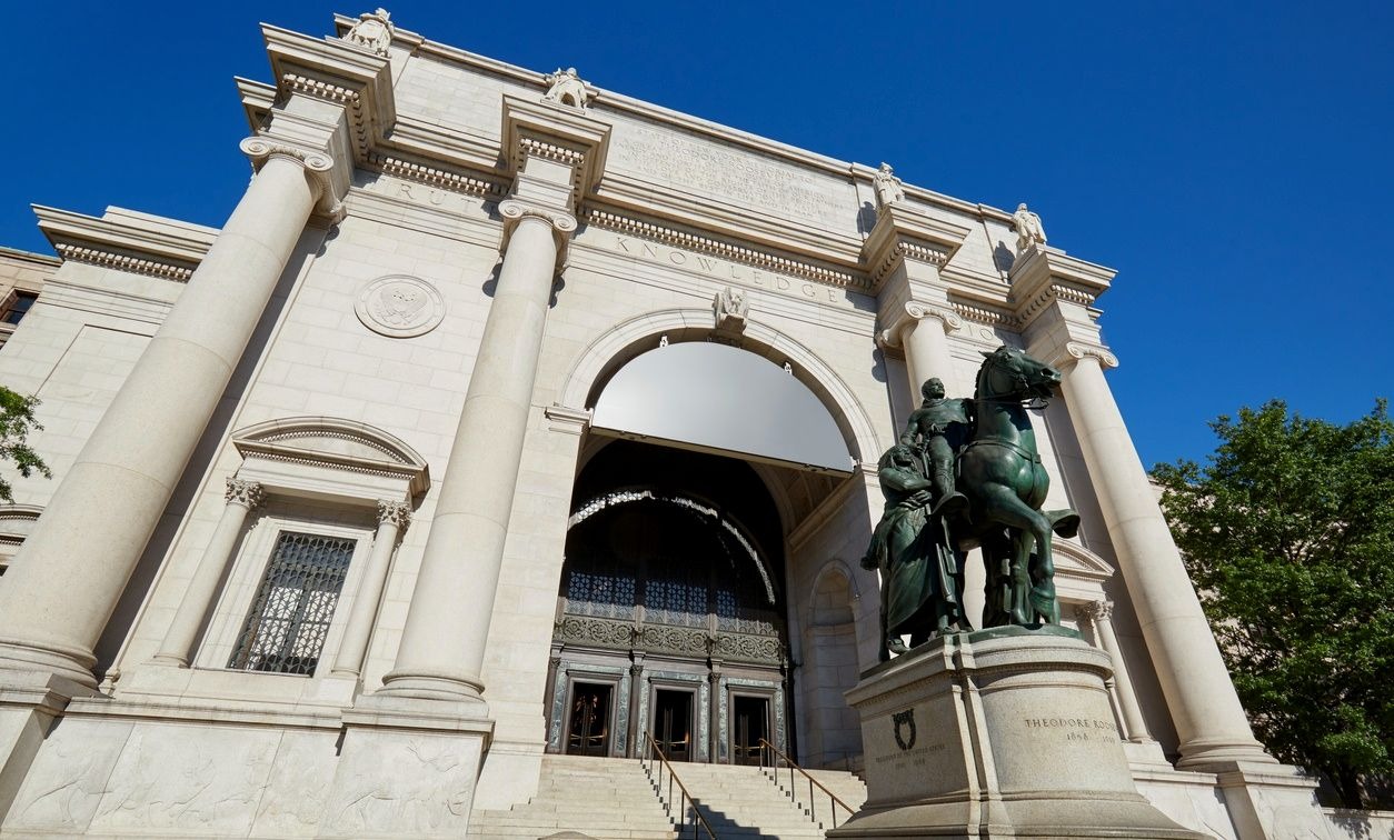 Exterior of the American Museum of Natural History in New York City