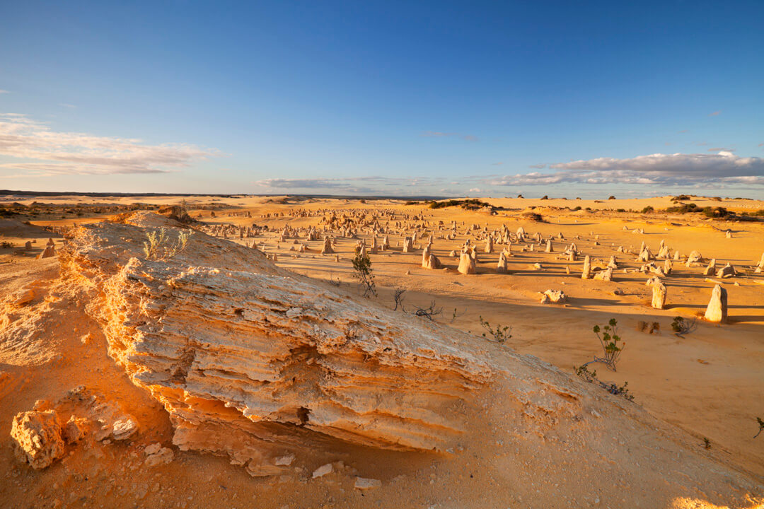 Sunset over the Pinnacles Desert, Nambung National Park, Australia