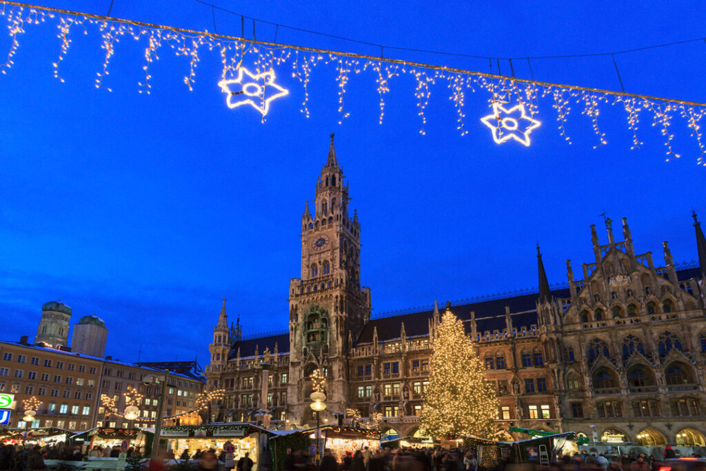Munich Christmas Market Centre Town