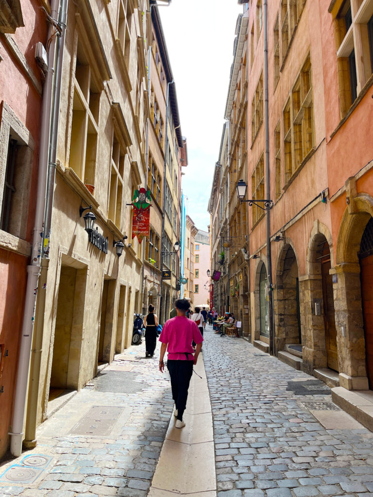 The streets of Vieux-Lyon