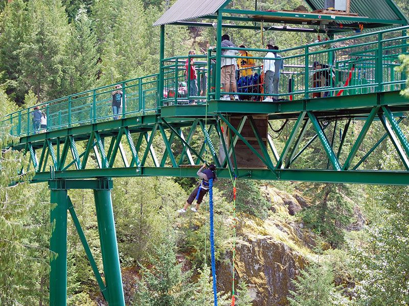 bungee jumping adventure whistler,bc